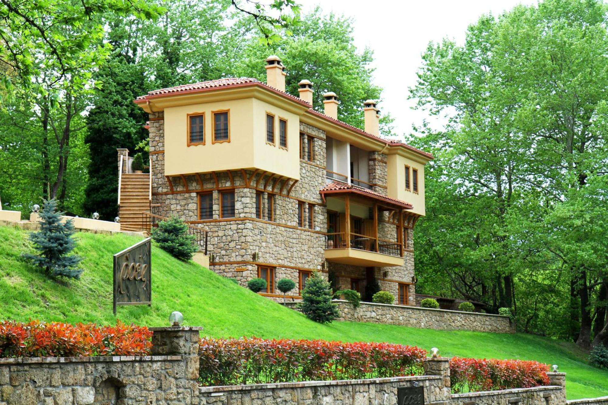 Roes Suites Káto Loutrákion Dış mekan fotoğraf